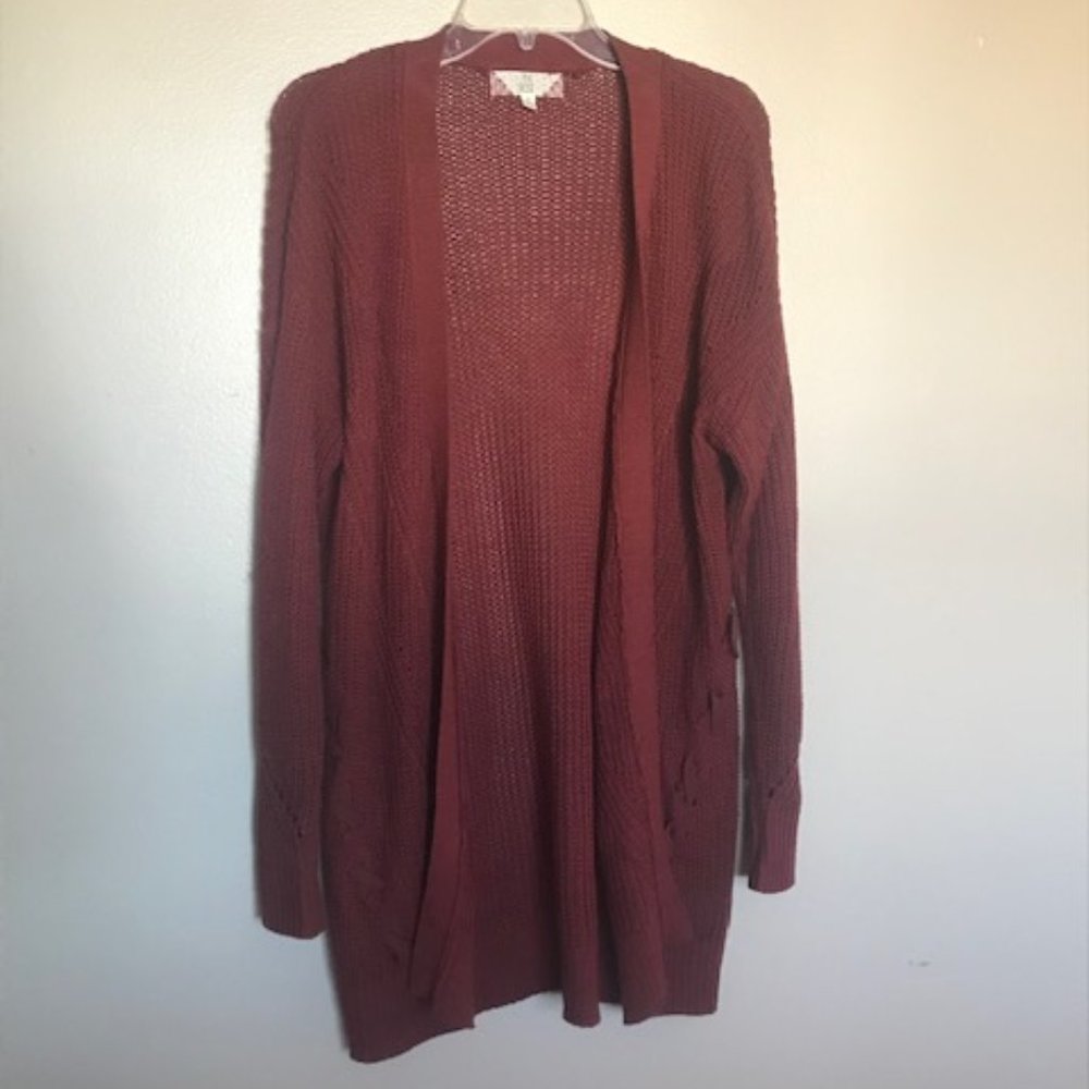 Comfortable and Fashionable Red Cardigan